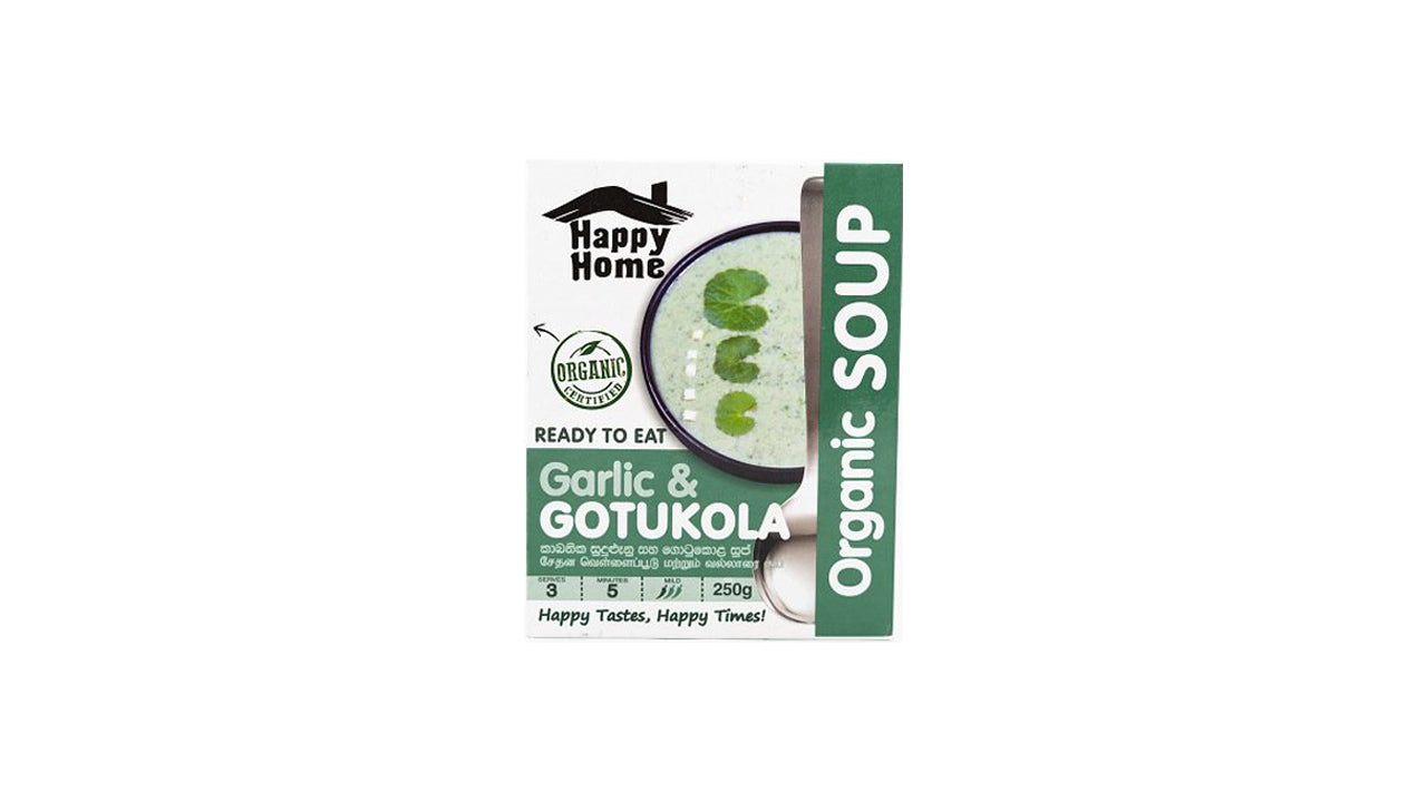 MA's Kitchen Organic Garlic & Gotukola Soup (300ml)