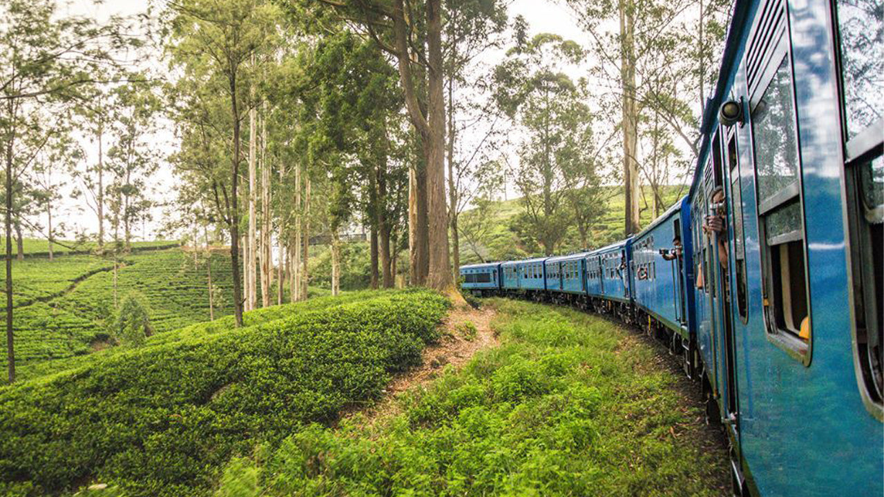 Nanu Oya to Ella train ride on (Train No: 1041 "Ella Odyssey")