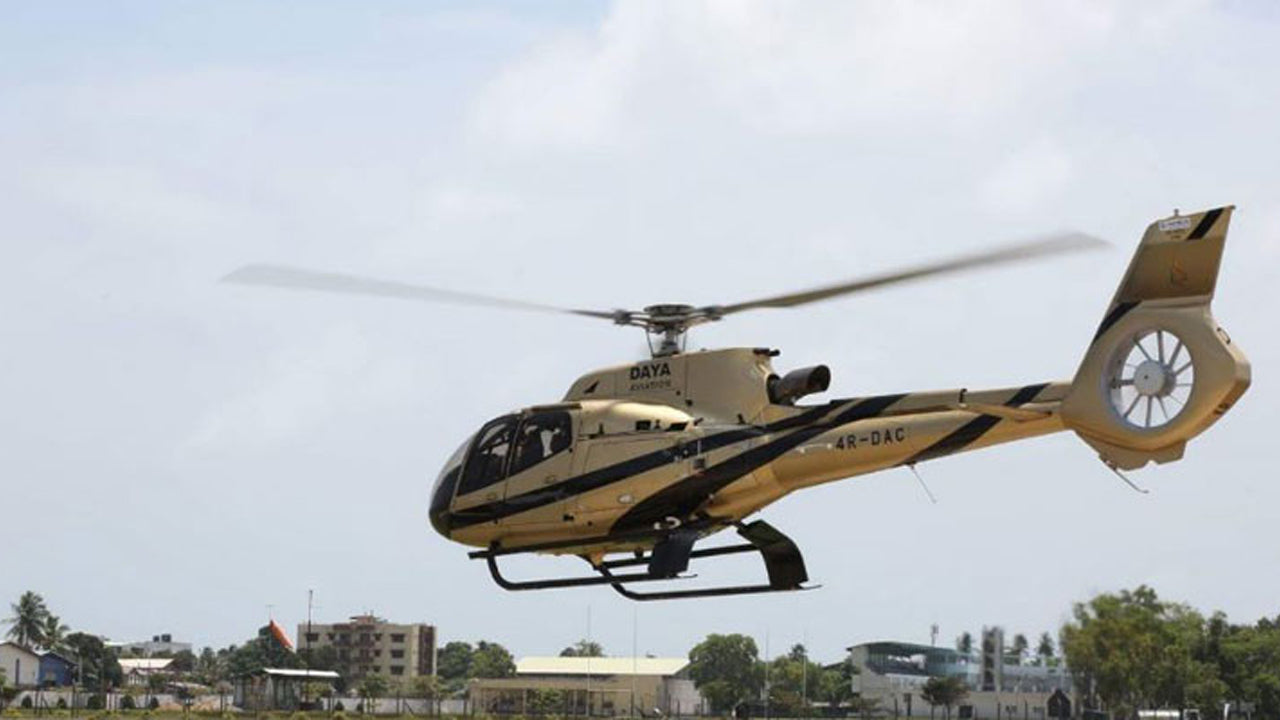 Helicopter Transfer between Ratmalana Airport (RML) and Jaffna City