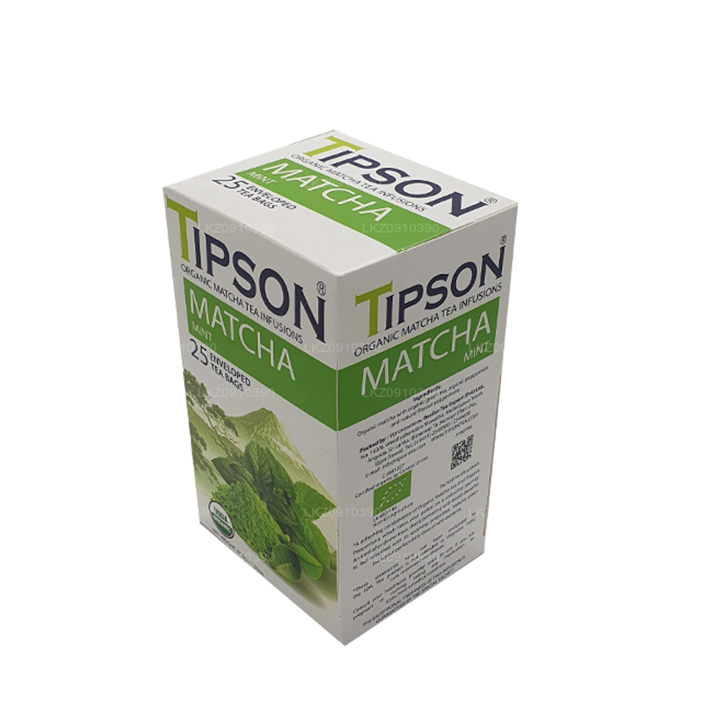 Tipson Tea Organic Matcha and Mint (37.5g)