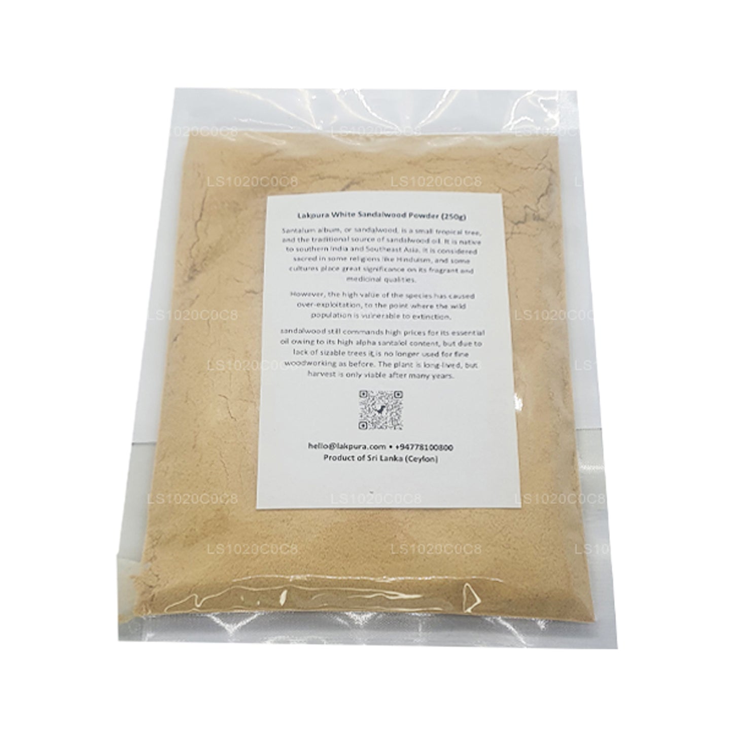 Lakpura White Sandalwood Powder (250g)