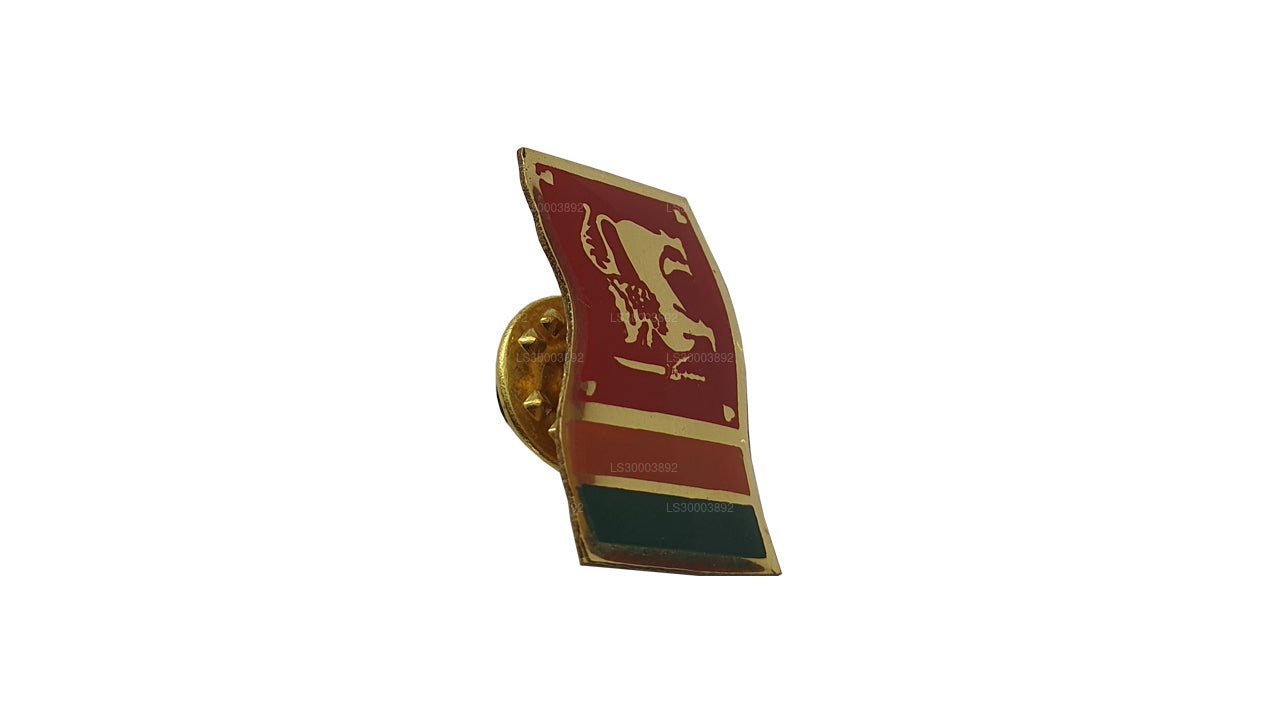 Sri Lankan National Flag Lapel Pin (Design B)