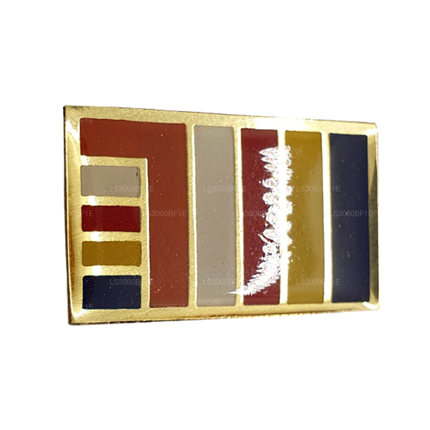 Sri Lankan Buddhist Flag Lapel Pin