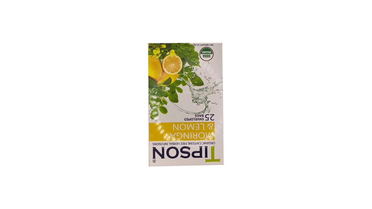 Tipson Moringa & Lemon Tea 25 Tea Bags (37.5g)