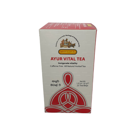 Siddhalepa Ayur Vital Tea (40g) 20 Tea Bags