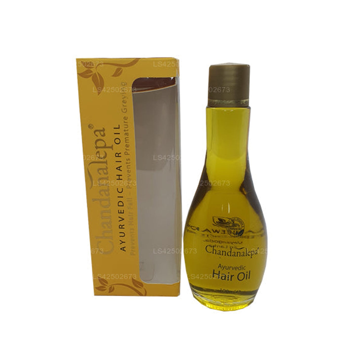 Chandanalepa Ayurvedic Hair Oil (100ml)