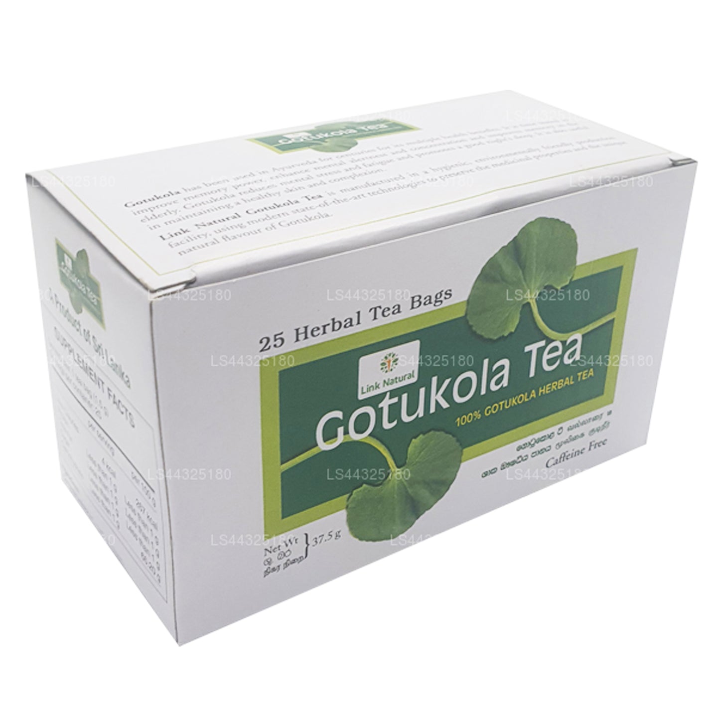 Link Natural Gotukola Herbal Tea (37.5g) 25 Tea Bags