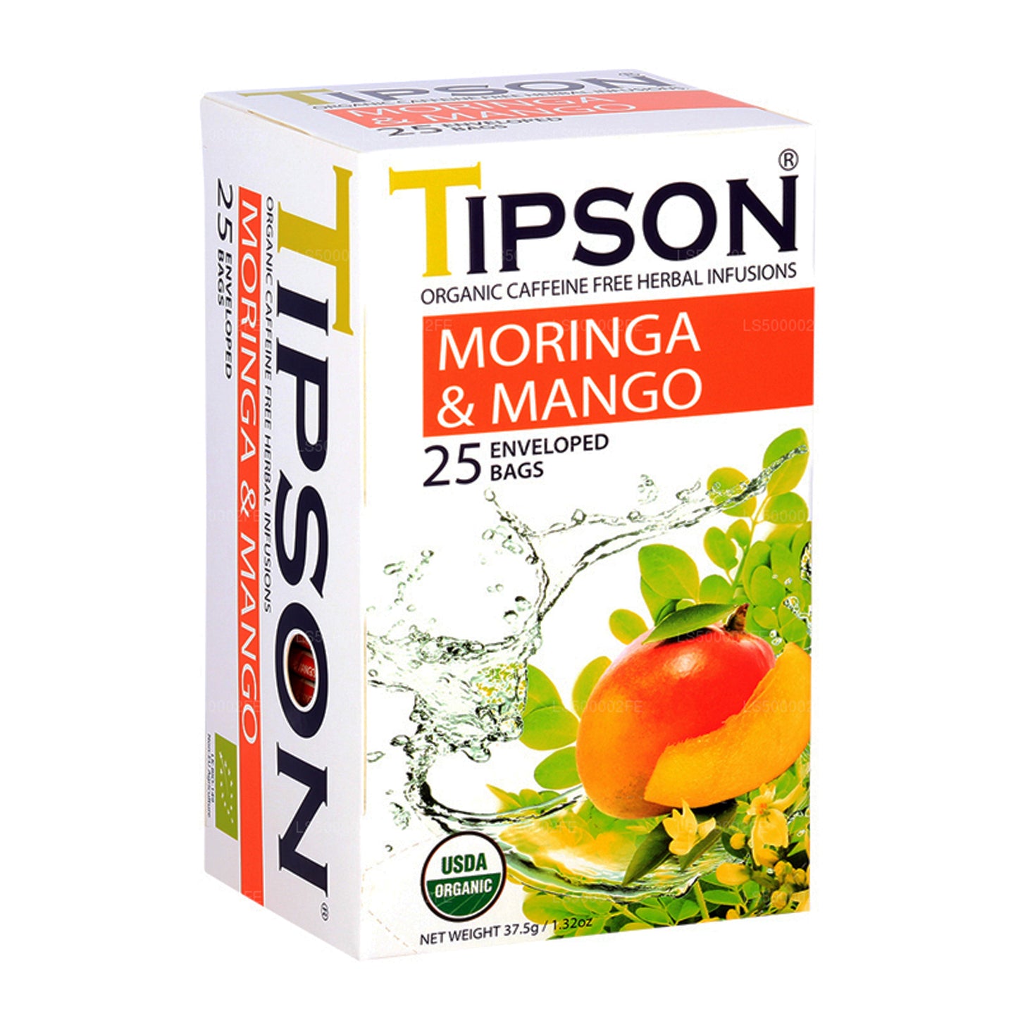 Tipson Tea Organic Moringa Mango (37.5g)