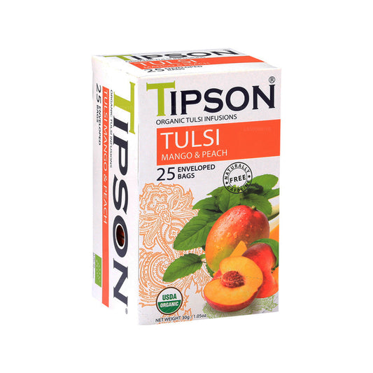 Tipson Tea Organic Tulsi With Mango Peach (30g)