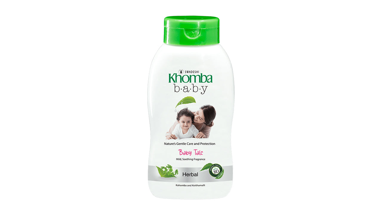 Swadeshi Khomba Baby Talc Herbal (100g)