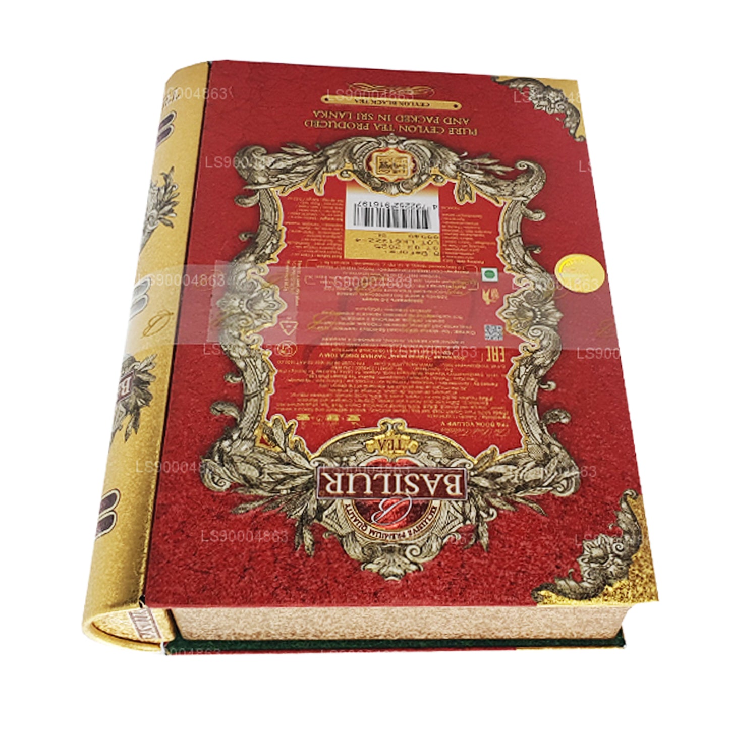 Basilur Festival "Tea Book Volume V - Red" (100g) Caddy