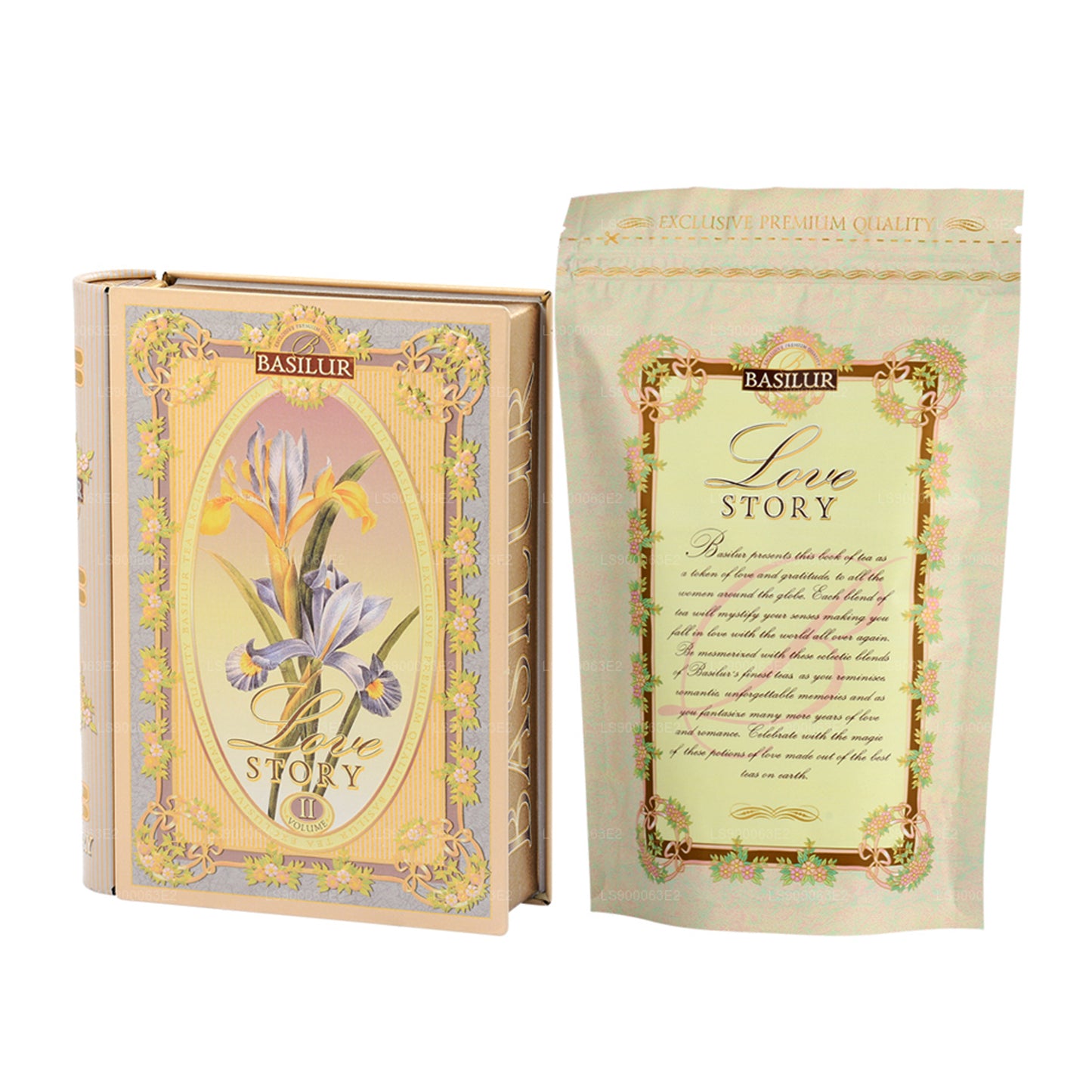 Basilur Tea Book "Love Story - Volume II" (100g) Caddy