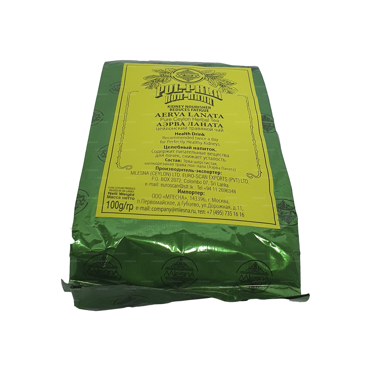 Mlesna (Aerva Lanata) Polpala Tea (100g)