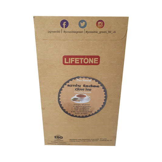 Lifetone Clove Tea (40g)