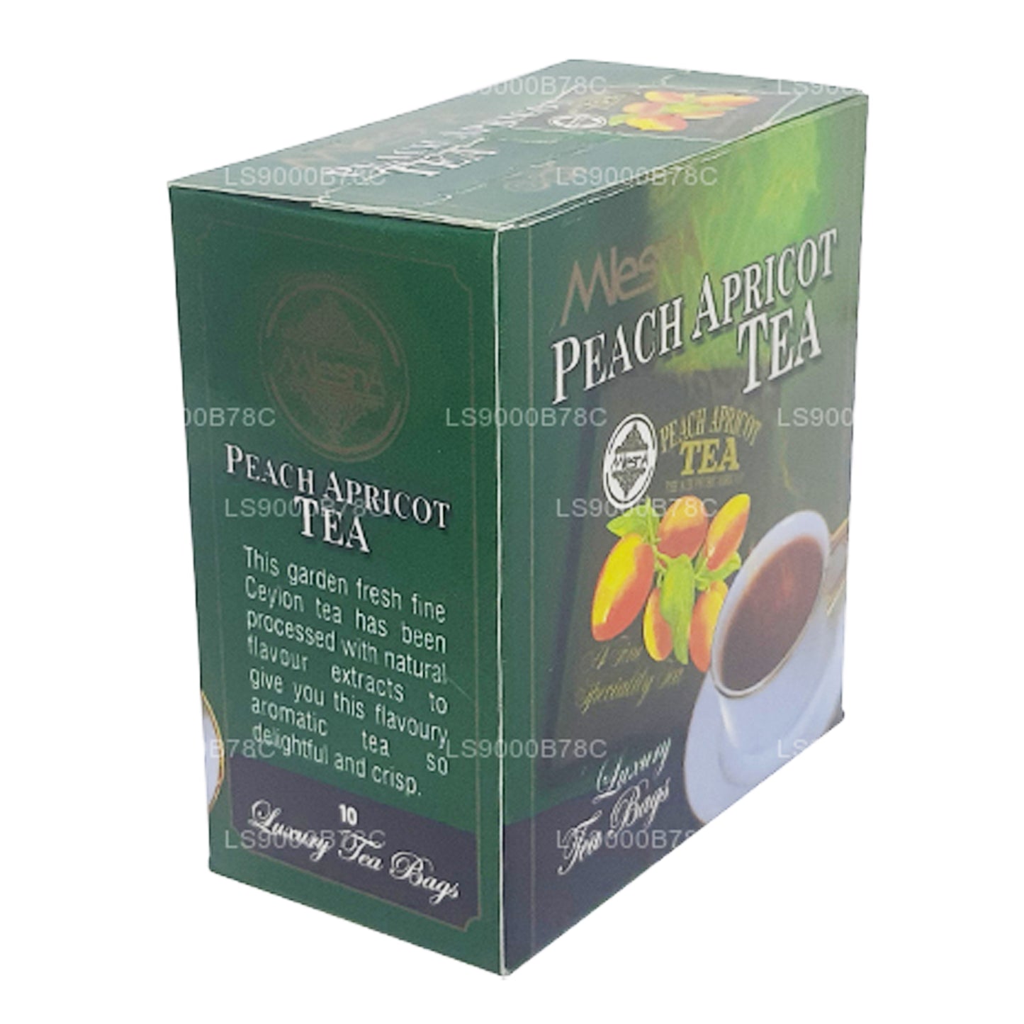 Mlesna Peach Apricot Tea (20g) 10 Luxury Tea Bags