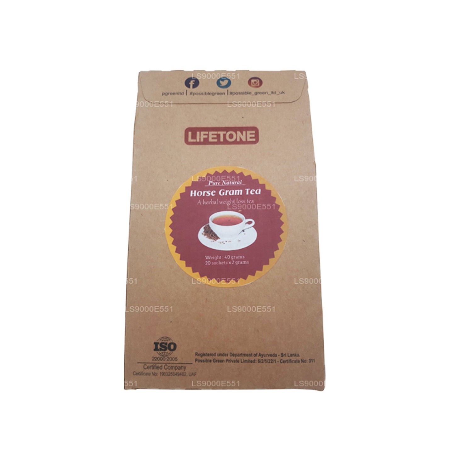 Lifetone Horse Gram Tea (40g)