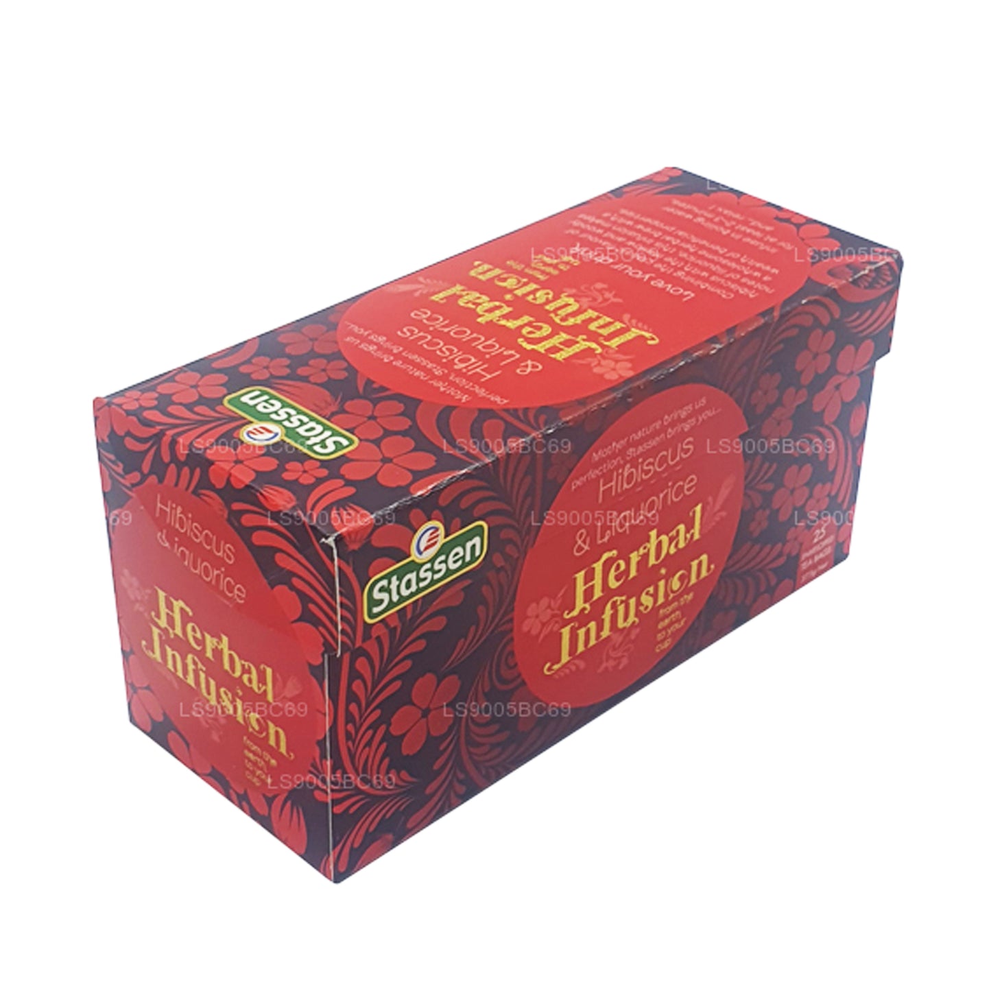 Stassen Hibiscus and Liquorice Herbal Infusion Tea (37.5g) 25 Tea Bags