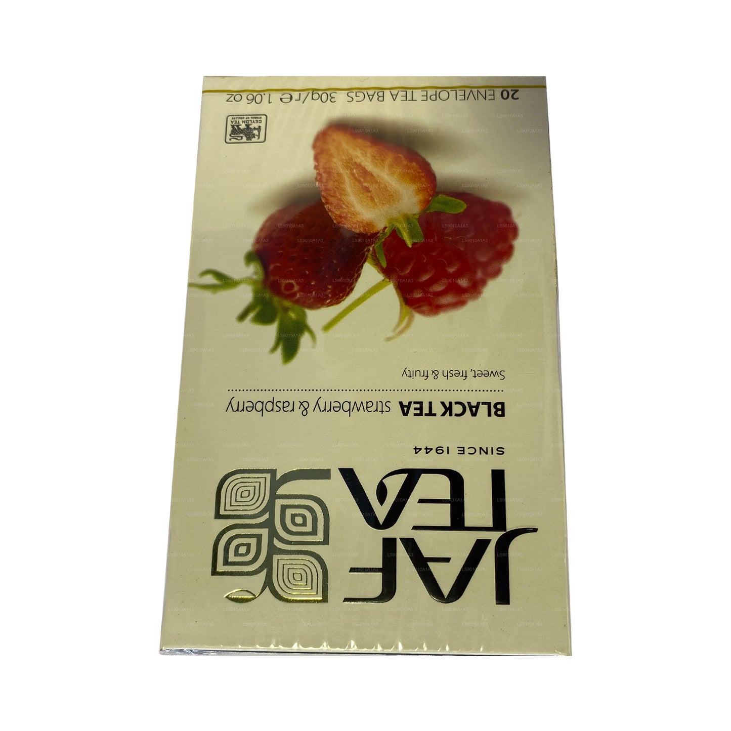 Jaf Tea Strawberry and Raspberry Black Tea (30g) 20 Envelope Tea Bags