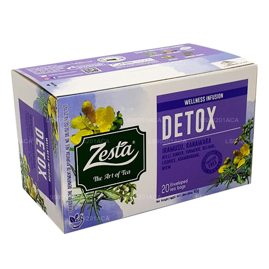 Zesta Detox Iramusu, Ranawara (40g) 20 Tea Bags