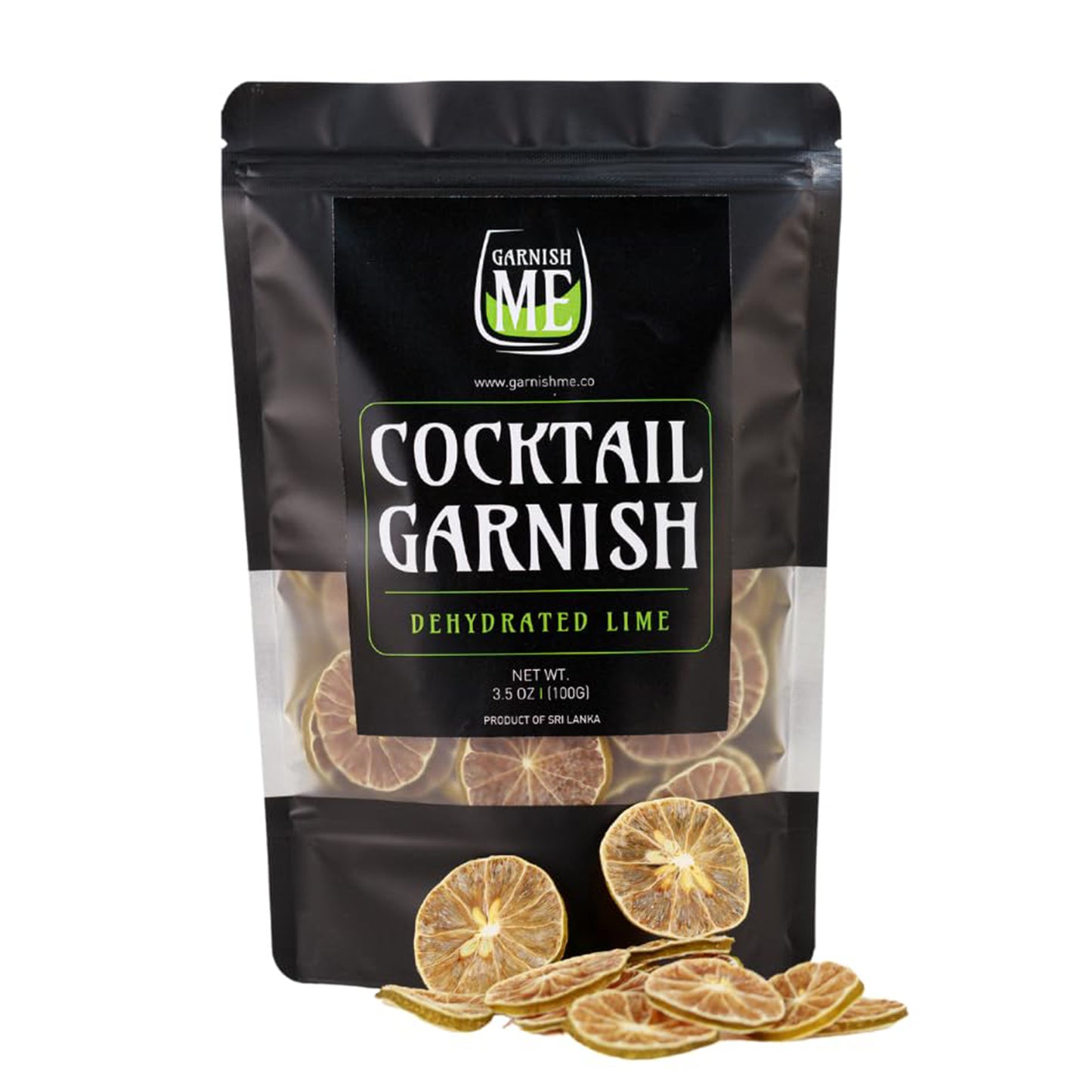 Me Garnish Dehydrated Lime Slices (100g)