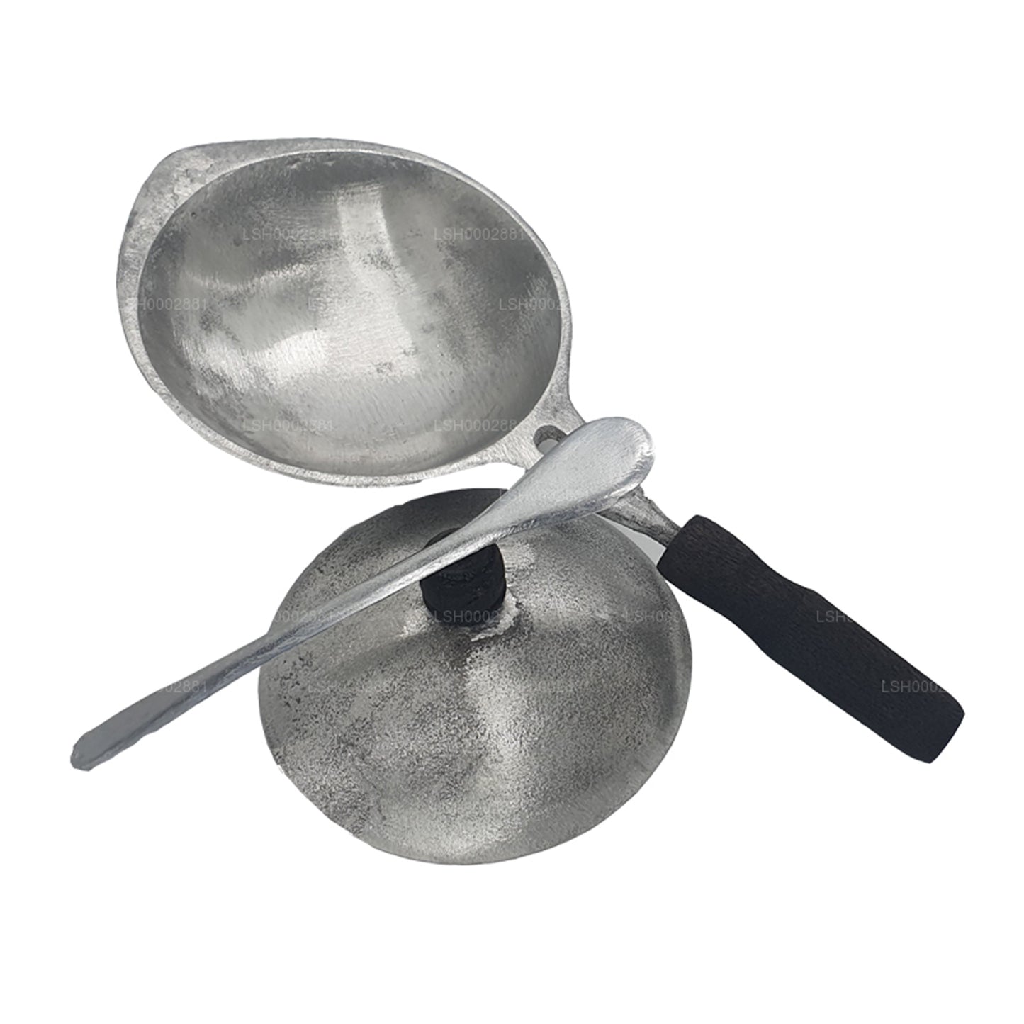 Lakpura Aluminium Hopper Pan with Lid and Spatula