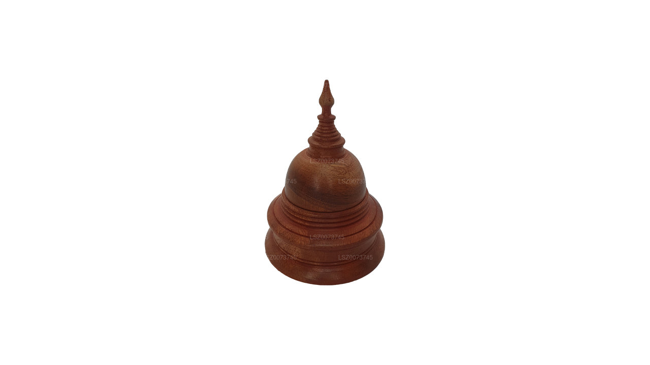 Buddha Stupas Wood Color (H-4 inch W-3 inch)