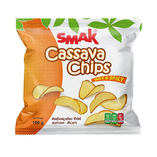 Smak Cassava Hot and Spicy (100g)