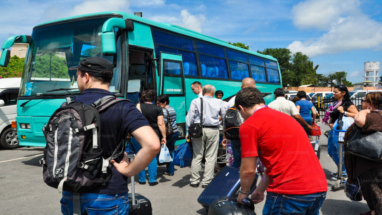 Transfer between Colombo Airport (CMB) and Forest Rock Garden Resort, Anuradhapura