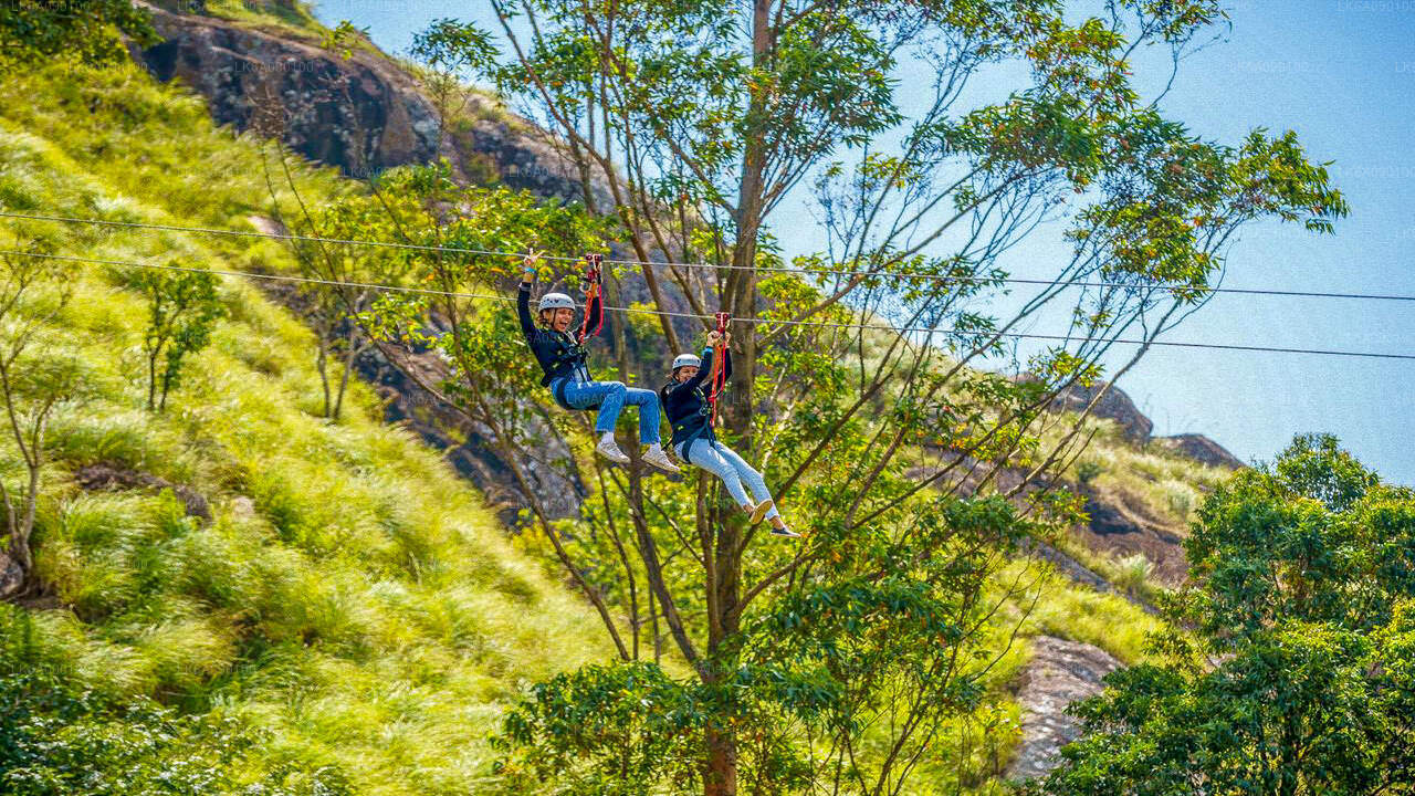 Zip-lining in Ella