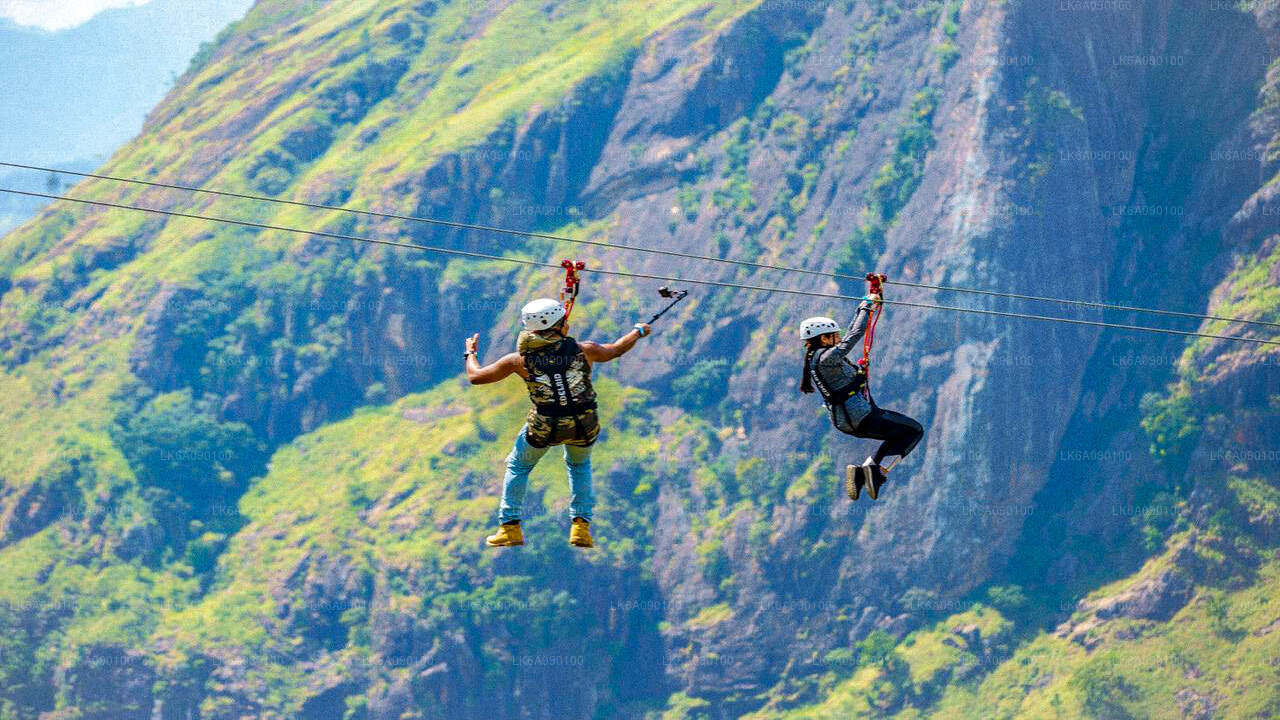 Zip-lining in Ella