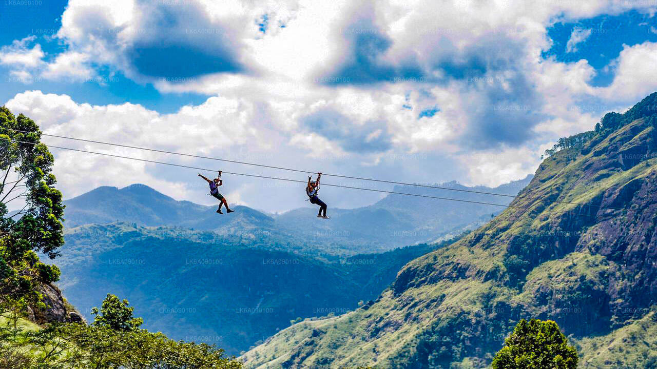 Zip-lining in Ella