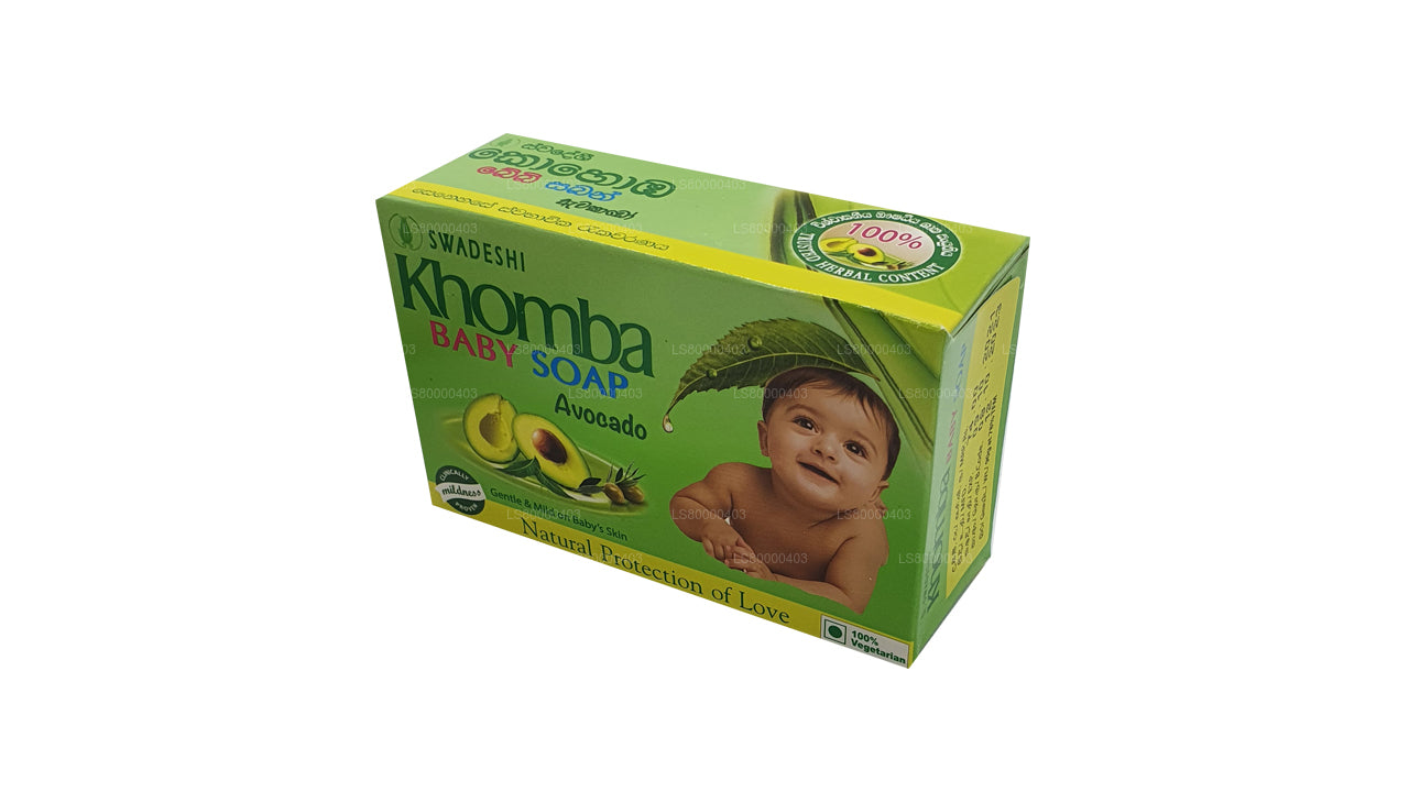 Swadeshi Khomba Baby Soap Avocado (90g)