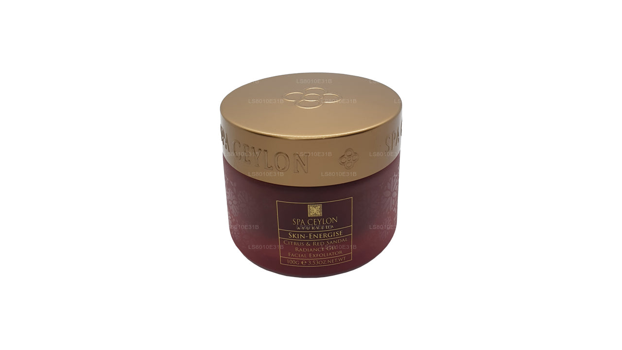 Spa Ceylon Skin Energise Citrus and Red Sandal Radiance Gel Facial Exfoliator (100g)