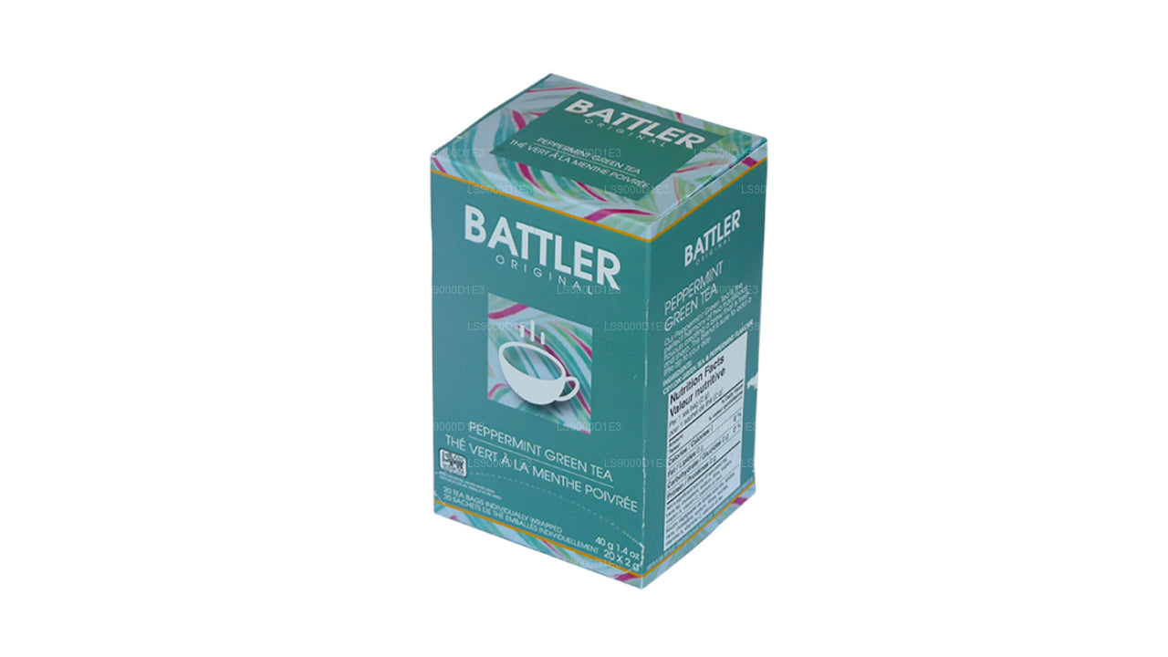 Battler Original Peppermint Green Tea (40g) 20 Tea Bags