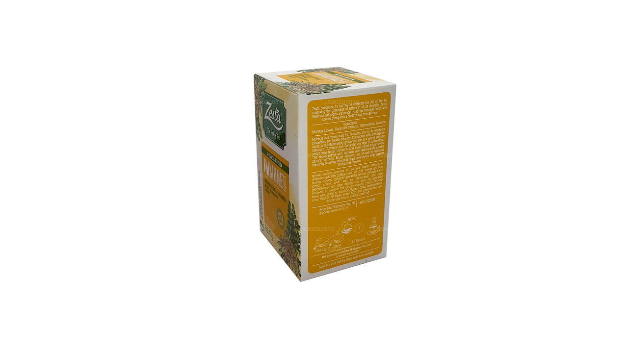 Zesta Immune Mornga Leaves, Coriander (40g) 20 Tea Bags