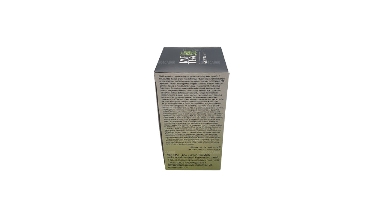 Jaf Tea Green Tea Mint (40g) 20 Envelope Tea Bags